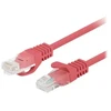Lanberg 10 vnt. pakuotė Patchcord kat.6 UTP 1,5 m raudonas Fluke Passed