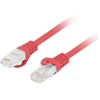 Lanberg PATCH laidas Cat.6, U/UTP, LSZH, CU, raudonas, 15 m (PCU6-10CU-1500-R)
