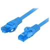 LANBERG patchcord cat.6A FTP LSZH CCA 10m mėlynas