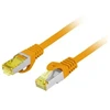 Lanberg PATCHCORD KAT.6A S/FTP LSZH CU 0,5 M ORANŽINIS FLUKE PASSED LANBERG