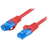 LANBERG patchcord kat.6A FTP LSZH CCA 2m raudona