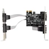 LANBERG PCE-DB9-004 PCI Express->COM 9PIN X4 + žemo profilio laikiklis