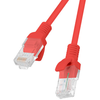 LANBERG PCU5-20CC-0050-R Patchcord RJ45 kat. 5e UTP 0.5m Raudona 10-Pak