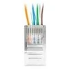 LANBERG PLU-6000EZ Lanberg kištukas RJ-45 UTP CAT6, 8P8C (100PCS) praėjimo latakas