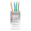 LANBERG PLU-6000EZ Lanberg kištukas RJ-45 UTP CAT6, 8P8C (100PCS) praėjimo latakas