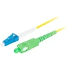 LANBERG šviesolaidinis patchcord SM LC/UPC-SC/APC simplex 2m LSZH g657a1 3.0mm geltonas