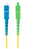 LANBERG šviesolaidinis patchcord SM SC/APC-SC/UPC simplex 2m LSZH g657a1 3.0mm geltonas