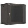 LANBERG SIENINĖ RACK SPINTELĖ 19" 9U 540X350 JUODOS STIKLINĖS DURYS (PLOKŠČIA PAKUOTĖ)