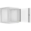 Lanberg WF01-6612-10S Rack 12U sieninė spintelė pilka