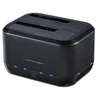 LC-Power LC-DOCK-U3-III dokų stotis kietiesiems diskams USB 3.2 Gen 1 (3.1 Gen 1) Type micro-B Juoda