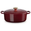 Carruzzo Le Creuset 21178299494441 prikaistuvis 4,7 L Ovalus Raudona