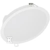 Ledvance 18W LED įleidžiama panelė DL PROTECT, balta, 4000K, IP44