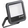 Ledvance 53-69W LED prožektorius FL 100 PCELL GEN4, juodas, 4000K, IP66, su šviesos jutikliu