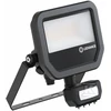 Ledvance 11-17W LED prožektorius FL 20 GEN4, juodas, 4000K, IP65, su judesio davikliu