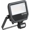 Osram 27-41W LED prožektorius FL 50 GEN4, juodas, 3000K, IP65, su judesio davikliu