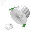 Ledvance 1,3W LED įleidžiamas avarinis šviestuvas EM SPOT, baltas, su 3h avariniu moduliu