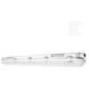 Ledvance 18W LED linijinis šviestuvas DAMP PROOF EMERGENCY GEN 2, pilkas, 120cm, 6500K, IP65, su avariniu moduliu
