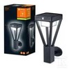 Ledvance 6W LED fasado šviestuvas ENDURA STYLE SOLAR BOUQUET, juodas, 3000K, su sensorium
