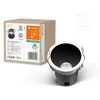 Bikuvalt 5W LED įleidžiamas šviestuvas TWIST PRO 70mm, baltos/juodos sp., 3000K