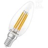 Ledvance 3,4W LED lemputė CLASSIC B, E14, skaidri, 320°, 2700K, dimeriuojama