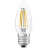 Ledvance 3,4W LED lemputė CLASSIC B, E27, skaidri, 300°, 2700K