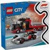 LEGO City 60493 - Sunkvežimis F1 su bolidem Audi F1