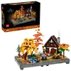 LEGO ICONS 11372 Rudens sodas su nameliu