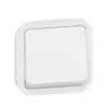 Legrand 069627L NAUJAS PLEXO 55 Dviejų polių jungiklis 10 AX mechanizmas - 250V AC baltas 069627L