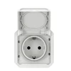 Legrand 069640L NAUJAS PLEXO 55 Schuko lizdas 2P+Z gnybtai auto mechanizmas 16A - 250V AC baltas 069640L