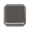 Legrand 069803L NAUJAS PLEXO 55 Laiptų jungiklis su apšvietimu, mechanizmas 10 AX - 250V AC antracitas 069803L