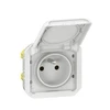 Legrand NOWE PLEXO Lizdas 2P+Z zaciski auto komplet potinkinis 16A - 250V AC balta 069870L