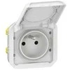 Legrand NOWE PLEXO Lizdas 2P+Z zaciski auto komplet potinkinis 16A - 250V AC balta 069870L