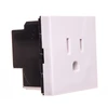Legrand MESAIC Vieno lizdo su 15A standarto JAV balta (077504)
