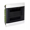 Legrand 135412 PRACTIBOX S įleidžiamas modulinis skirstytuvas tuščiavidurėms sienoms 2x12 skaidrios durys 135412