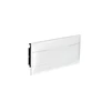 Legrand 137365 PRACTIBOX S įleidžiamas modulinis skirstomasis skydas 1x22 baltos durys 137365