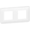 Legrand 277804L MOSAIC Dvigubas horizontalus rėmas - 2X2 modulis balta skirta 277804L laikikliui