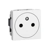 Legrand 278111L MOSAIC lizdas 2P+Z prijungimas per automatinius gnybtus 16A-250V 278111L