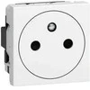 Legrand 278111L MOSAIC lizdas 2P+Z prijungimas per automatinius gnybtus 16A-250V 278111L
