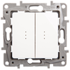 Legrand 664714 NILOE Daugiafunkcis jungiklis 10AX su baltu apšvietimu + 2 LED IP20 664714