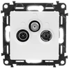 Legrand RTV-SAT antenos lizdas (galutinis) 1,5dB baltos (753152)