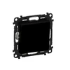 Legrand 756301 VALENA LIFE vieno poliaus jungiklis juodas 10AX 250V 756301