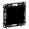 Legrand 756305 VALENA LIFE liustra jungiklis juodas 10AX 250V 756305