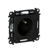 Legrand 756380 VALENA LIFE lizdas 2 p+su su užraktu juodas 16A 250V 756380
