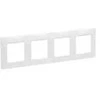 Legrand 762004 Niloe Selection Keturgubas Frame Balta 762004