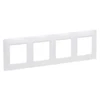Legrand 762004 Niloe Selection Keturgubas Frame Balta 762004