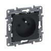Legrand 762240 Niloe Selection Socket 2p+su 16A 250V (be sklendės, varžtų gnybtų) antracitas 762240