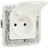 Legrand 764537 Niloe IP44 hermetiškas lizdas su langinėmis baltas 764537