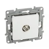 Legrand NILOE televizoriaus antenos lizdas F-F galutinis 1 dB baltas 764549 - 764549