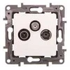 Legrand 764564 NILOE RTV-SAT antenos lizdas, pralaidus, 14 dB, baltas 764564