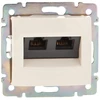 Legrand VANDENA Kreminio telefono lizdas 2xRJ45 5E UTP (774131)
